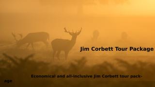 Jim Corbett Tour packages.pptx