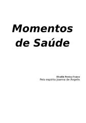 Joana de Ângelis - Momentos de Saude.doc