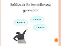 BoldLeads the best seller lead generation.pdf