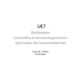 biothérapies janvier 2020 synthese DFASM1.pptx